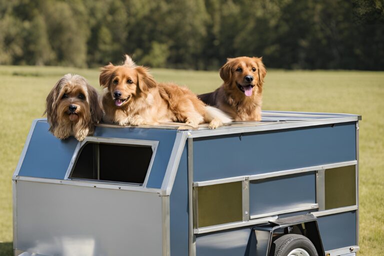 Remorque pour chiens voiture